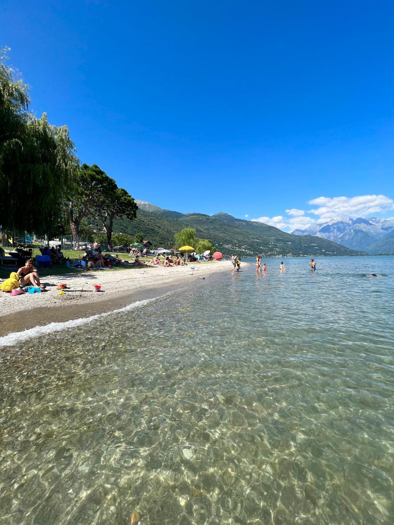 Casa Paola Central Stay By The Lake Domaso Esterno foto