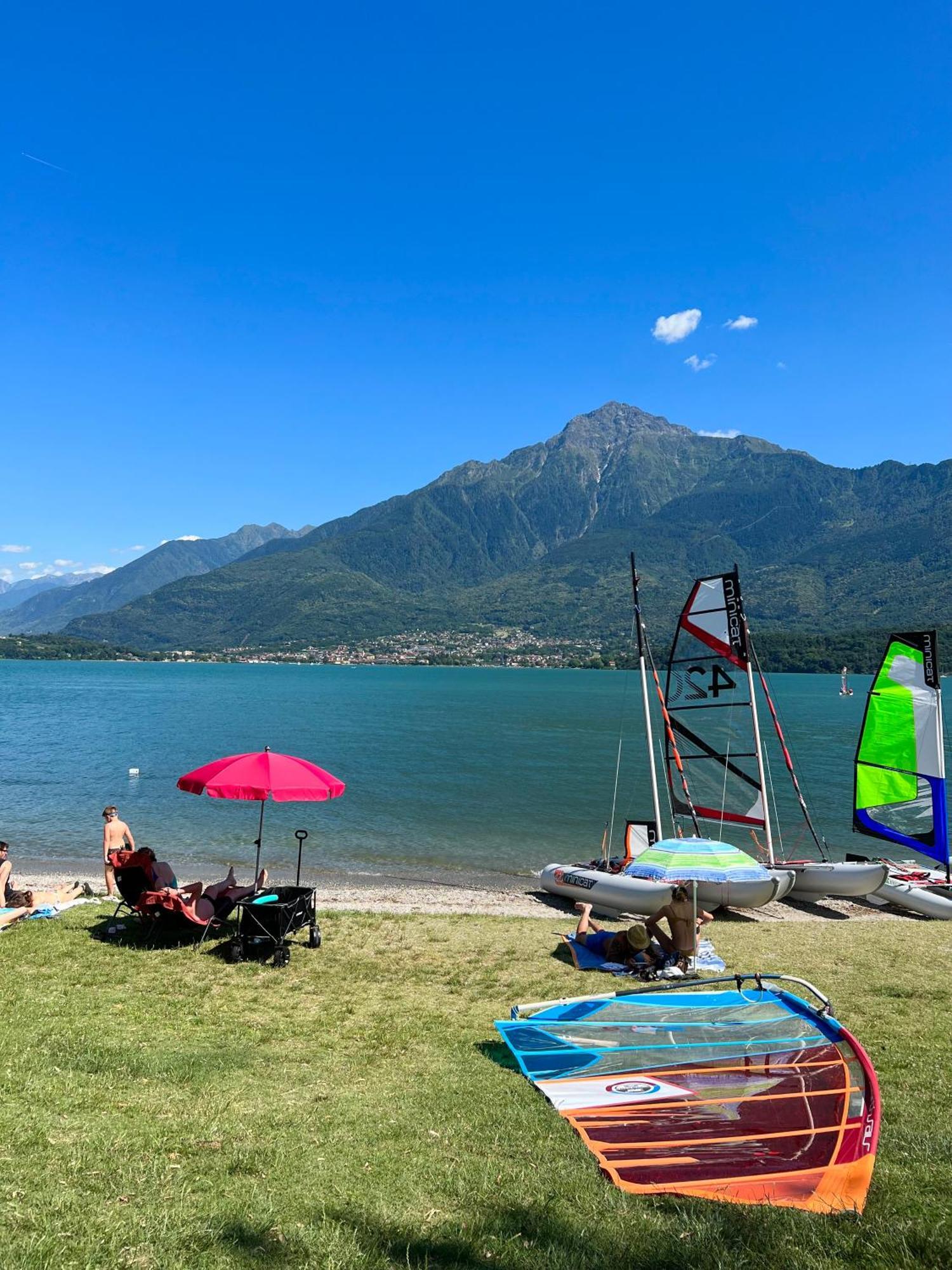 Casa Paola Central Stay By The Lake Domaso Esterno foto